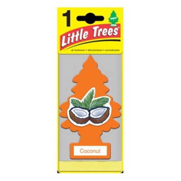 Car Freshner U1P-10317 Coconut Little Tree Air Freshener; Pack Of 24 787855 - main